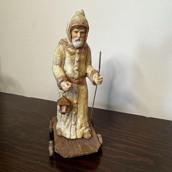 Bethany Lowe Santa Claus Father Christmas St. Nicholas Folk Art 6.5
